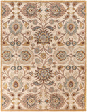 Caesar CAE-1012 Brown / Burnt Orange Rug