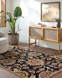 Caesar CAE-1053 Black / Brown Rug
