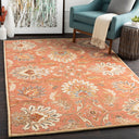 Caesar CAE-1112 Dark Brown / Dusty Sage Rug