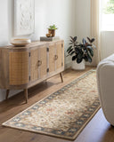 Caesar CAE-1125 Dark Brown / Denim Rug