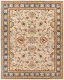 Caesar CAE-1125 Dark Brown / Denim Rug