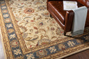 Caesar CAE-1125 Dark Brown / Denim Rug