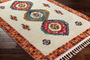 Casablanca Shag CAG-2306 Black / Burgandy Rug