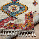 Casablanca Shag CAG-2306 Black / Burgandy Rug