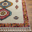 Casablanca Shag CAG-2306 Black / Burgandy Rug