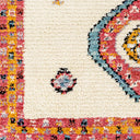 Casablanca Shag CAG-2306 Black / Burgandy Rug