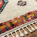 Casablanca Shag CAG-2306 Black / Burgandy Rug