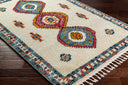 Casablanca Shag CAG-2307 Black / Burgandy Rug