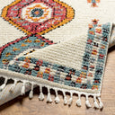 Casablanca Shag CAG-2307 Black / Burgandy Rug