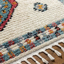 Casablanca Shag CAG-2307 Black / Burgandy Rug