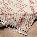 Casablanca Shag CAG-2313 Burgandy / Ivory Rug