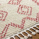 Casablanca Shag CAG-2313 Burgandy / Ivory Rug