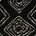 Casablanca Shag CAG-2315 Black / Ivory Rug