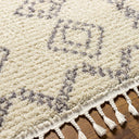 Casablanca Shag CAG-2316 Ivory / Medium Gray Rug