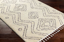 Casablanca Shag CAG-2317 Ivory / Medium Gray Rug