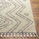 Casablanca Shag CAG-2317 Ivory / Medium Gray Rug