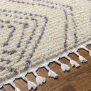 Casablanca Shag CAG-2317 Ivory / Medium Gray Rug