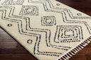 Casablanca Shag CAG-2318 Black / Ivory Rug