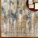 Cardiff CDF-2306 Dark Blue / Light Blue Rug