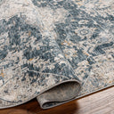 Cardiff CDF-2307 Blue / Camel Rug