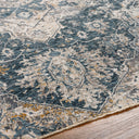 Cardiff CDF-2307 Blue / Camel Rug