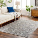 Cardiff CDF-2310 Blue / Camel Rug