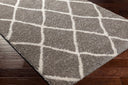 Cloudy Shag CDG-2313 Charcoal / Off-White Rug