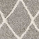Cloudy Shag CDG-2313 Charcoal / Off-White Rug