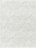 Cloudy Shag CDG-2320 Gray / Off-White Rug