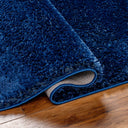Cloudy Shag CDG-2326 Dark Blue Rug