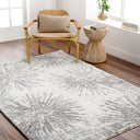 Cloudy Shag CDG-2327 Gray / Off-White Rug