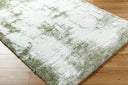 Cloudy Shag CDG-2329 Grass Green / Off-White Rug