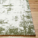 Cloudy Shag CDG-2329 Grass Green / Off-White Rug