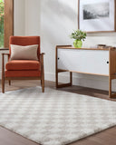 Cloudy Shag CDG-2330 Ivory / Light Beige Rug