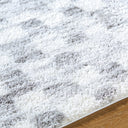 Cloudy Shag CDG-2332 Gray / Ivory Rug
