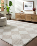 Cloudy Shag CDG-2338 Ivory / Light Beige Rug