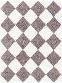Cloudy Shag CDG-2339 Brown / Ivory Rug