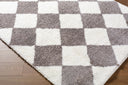Cloudy Shag CDG-2339 Brown / Ivory Rug
