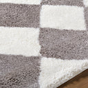 Cloudy Shag CDG-2339 Brown / Ivory Rug