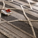 Cadiz CDZ-2304 Black / Cream Rug