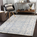 Corfu CFU-2305 Cream / Denim Rug