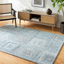 Calgary CGR-2301 Dark Blue / Ice Blue Rug