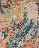 Chemistry CHM-2002 Aqua / Brown Rug