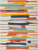 City CIT-2339 Aqua / Charcoal Rug