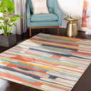 City CIT-2339 Aqua / Charcoal Rug