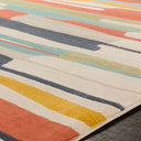 City CIT-2339 Aqua / Charcoal Rug