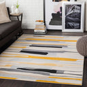 City CIT-2340 Black / Charcoal Rug