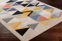 City CIT-2350 Aqua / Charcoal Rug