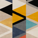 City CIT-2350 Aqua / Charcoal Rug