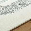 Carolena CRA-2301 Charcoal / Ivory Rug
